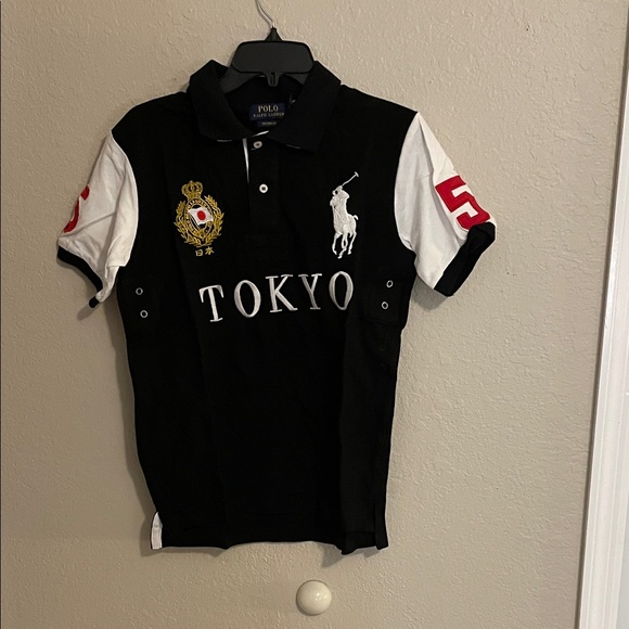 RALPH LAUREN POLO TOKYO BLACK AND WHITE-S - Picture 1 of 3
